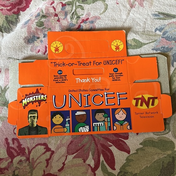 The WOLFMAN Universal Studios Costume Body suit + Rubber Mask Size Child S 4-6 - Picture 11 of 16